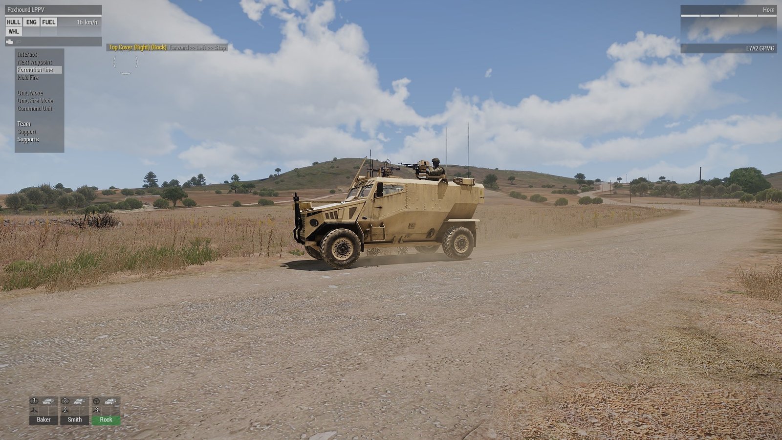Foxhound LPPV asset in Arma